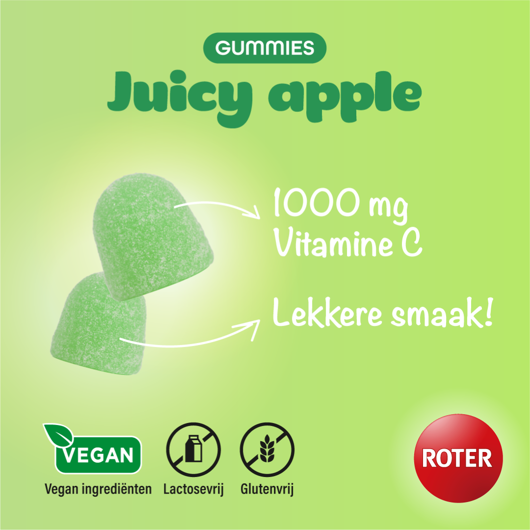 Roter Vitamine C 1000 mg Juicy Apple (30 gummies) - image 5