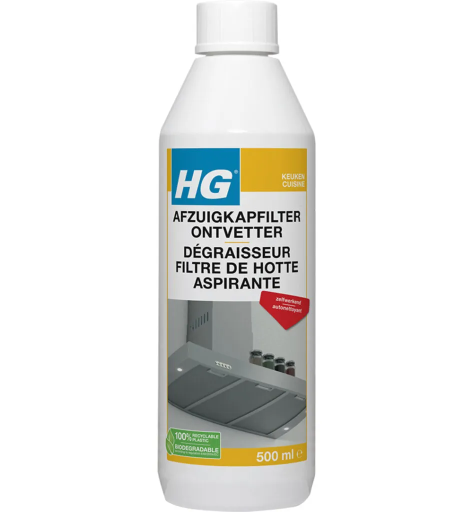 HG Afzuigkapfilter Ontvetter (500 ml)