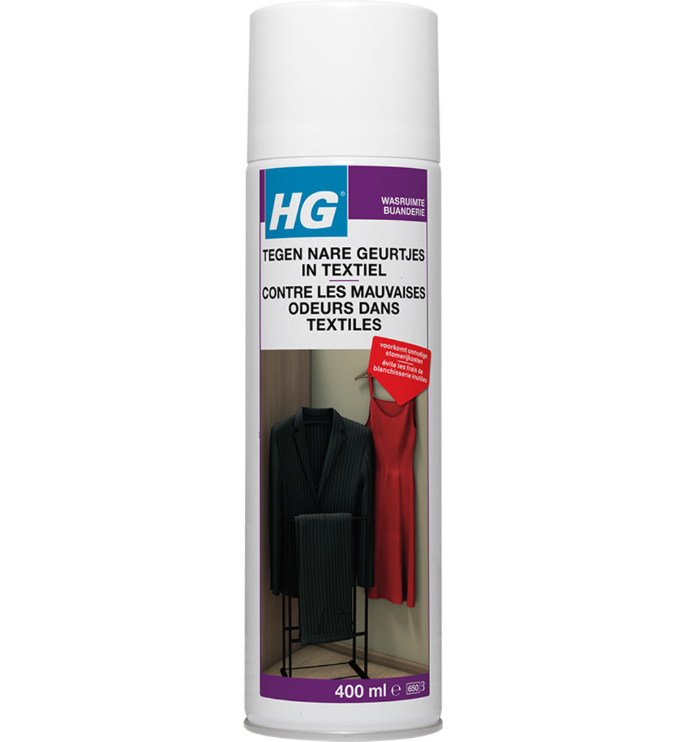 HG Tegen Nare Geurtjes In Textiel (400 ml)