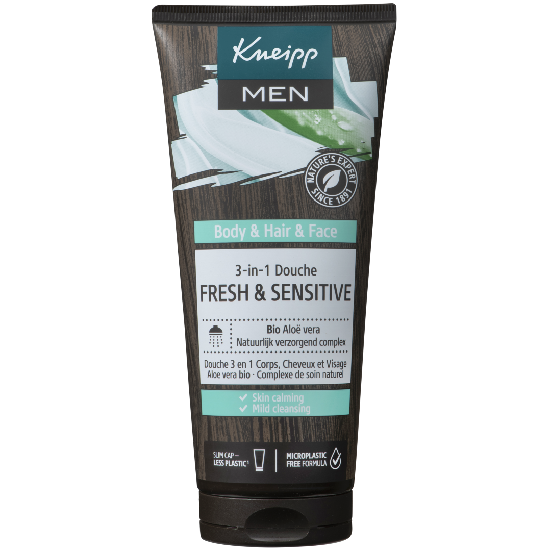 Kneipp Men douche 3 in 1 fresh & sensitive (200 ml)