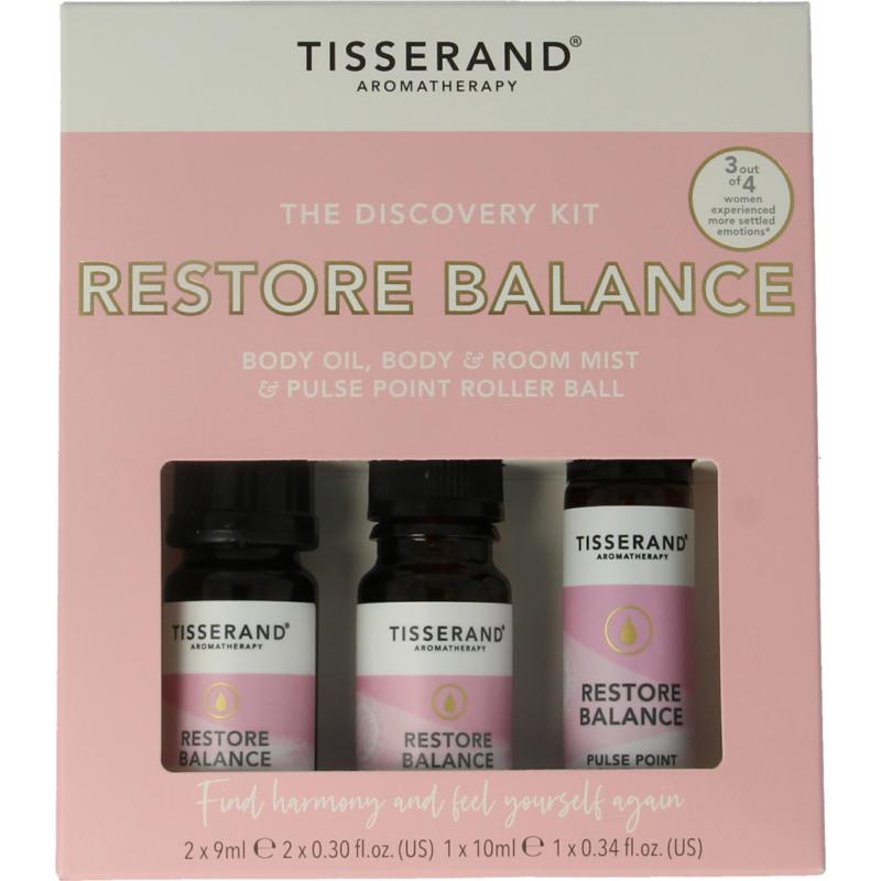 Tisserand Restore balance discovery kit (1 set)