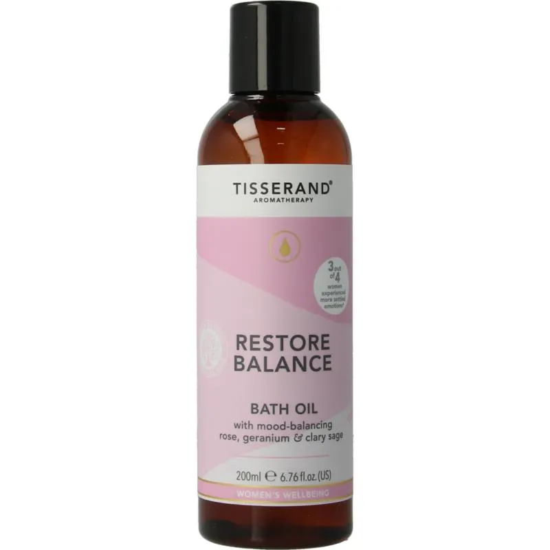 Tisserand Bath oil restore balance (200 ml)