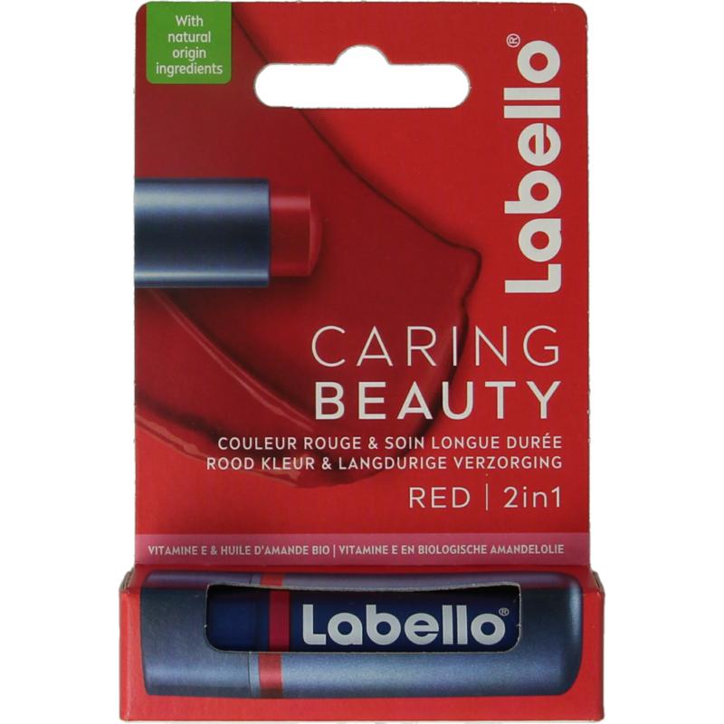 Labello Caring beauty red (4,8 gr)