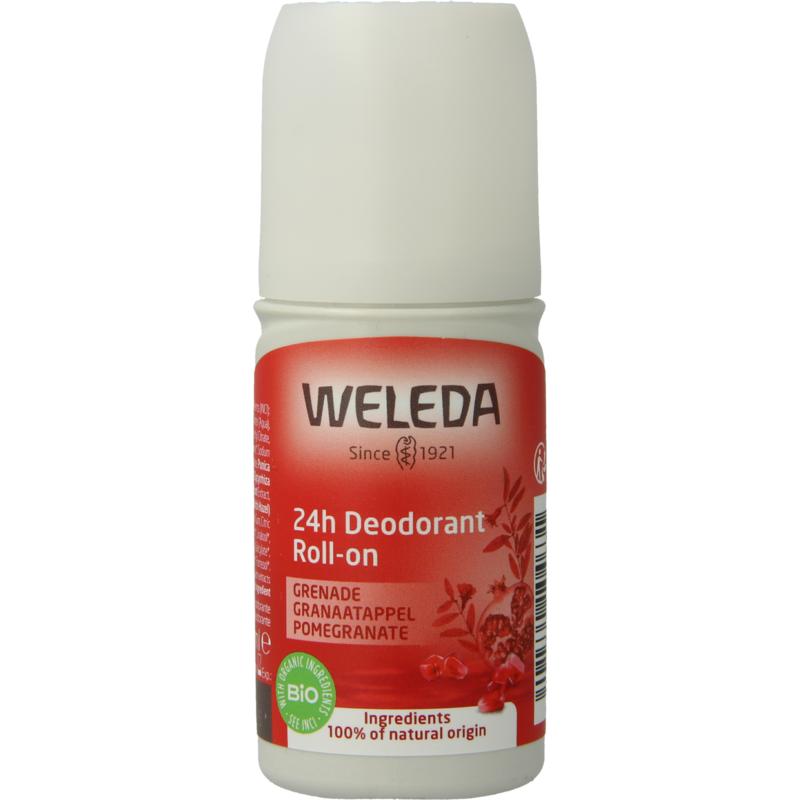 WELEDA granaatappel 24h roll on deodorant (50 ml)
