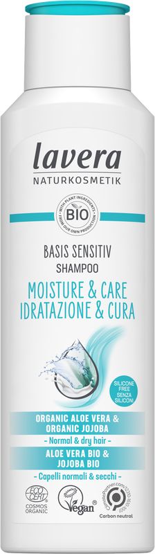 Lavera Shampoo basis sensitiv moistur e & care EN-IT (250 ml)