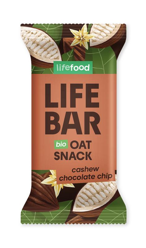 Lifefood Lifebar Oatsnack Chocolate Chi P Bio (40 gr)
