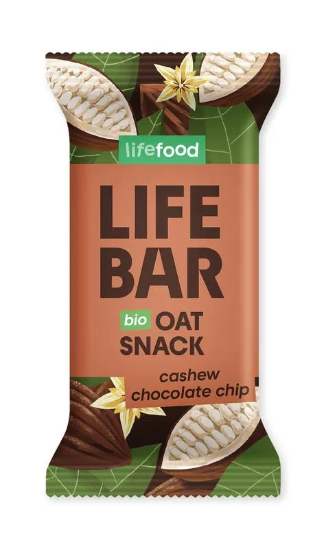 Lifefood Lifebar Oatsnack Chocolate Chi P Bio (40 gr)