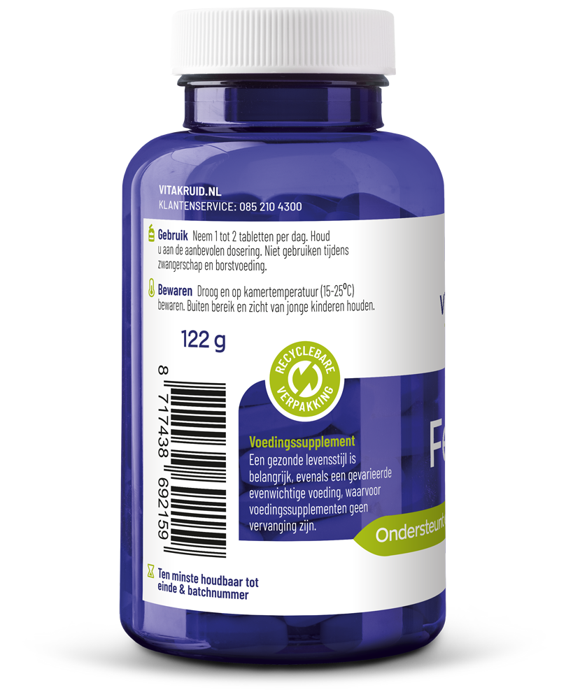 Vitakruid Femme Hormoon Support Oa Maca & Saffraan (90 tabletten)