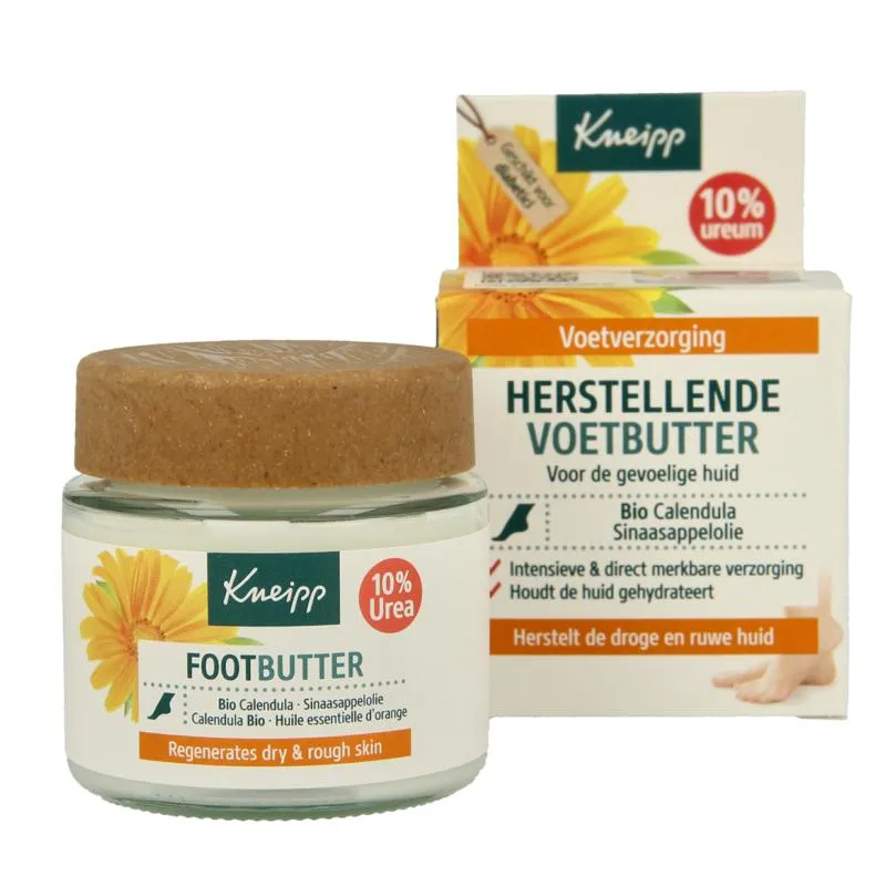 Kneipp Foot care voetbutter calendula sinaasappelolie (100 ml)