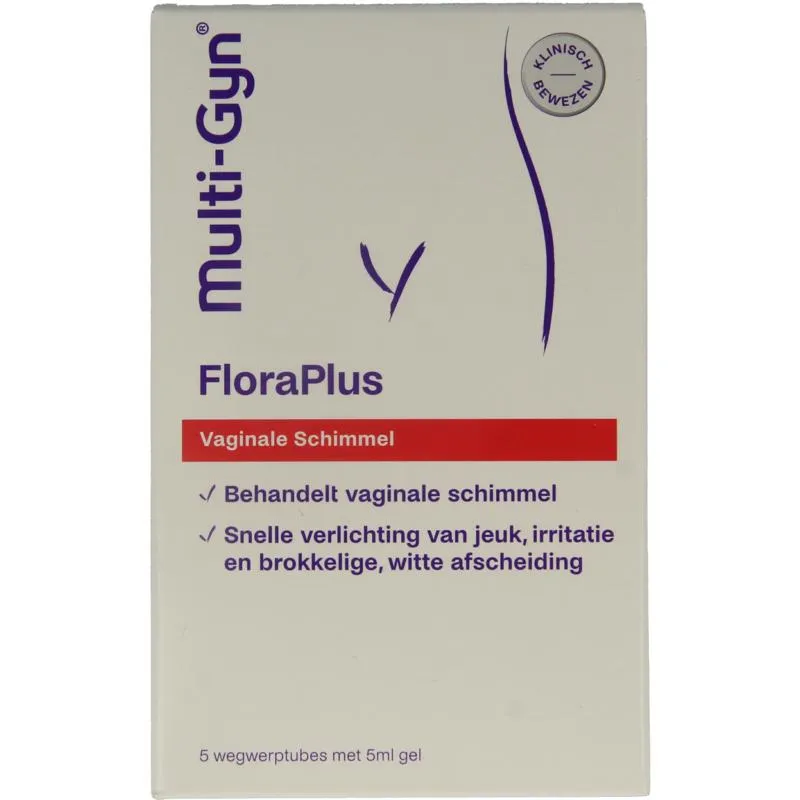 Multi-Gyn Floraplus tubes (5 stuks)