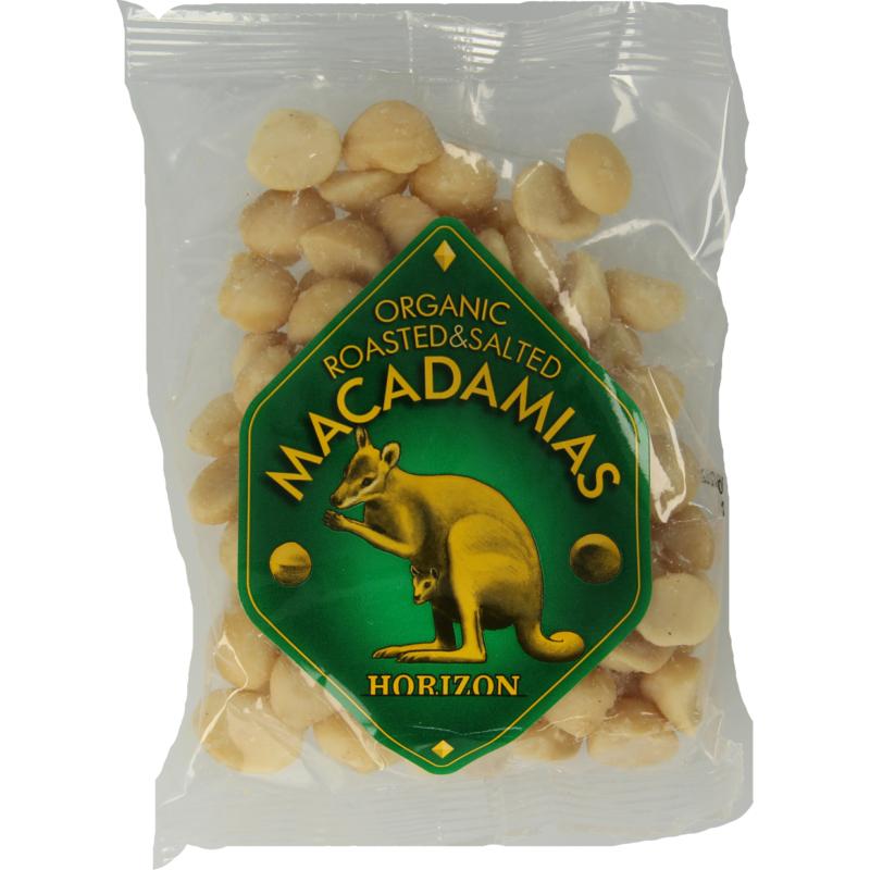 Horizon Macadamianoten Gezout Bio (100 gr)