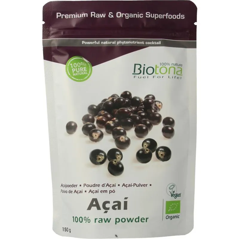 Biotona Acai raw powder bio (150 gr)
