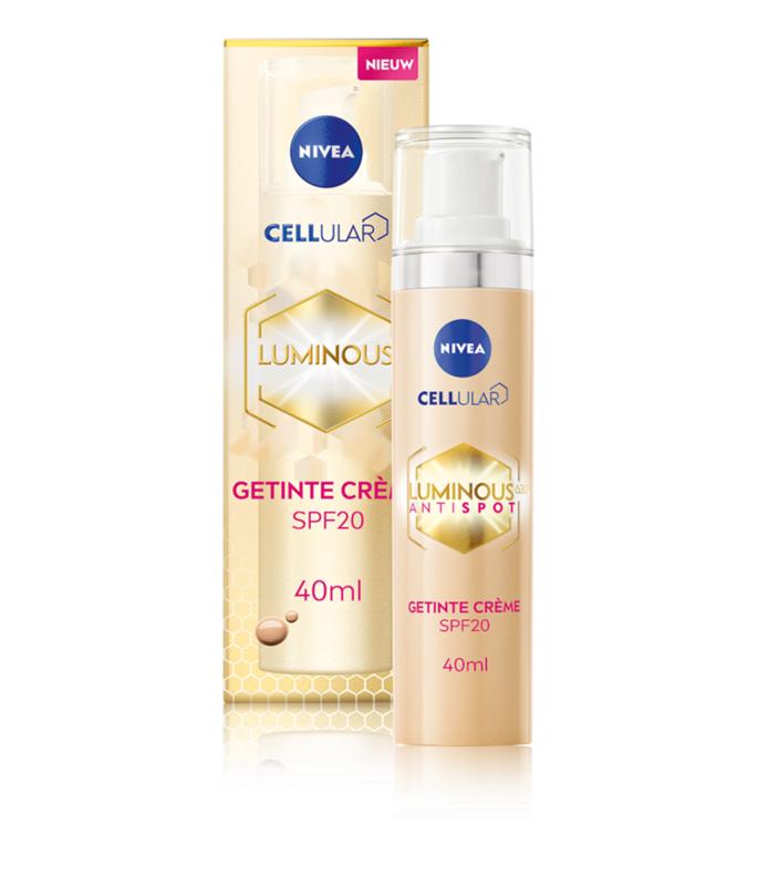 Nivea Luminous 630 getinte dagcreme SPF20 (40 ml)
