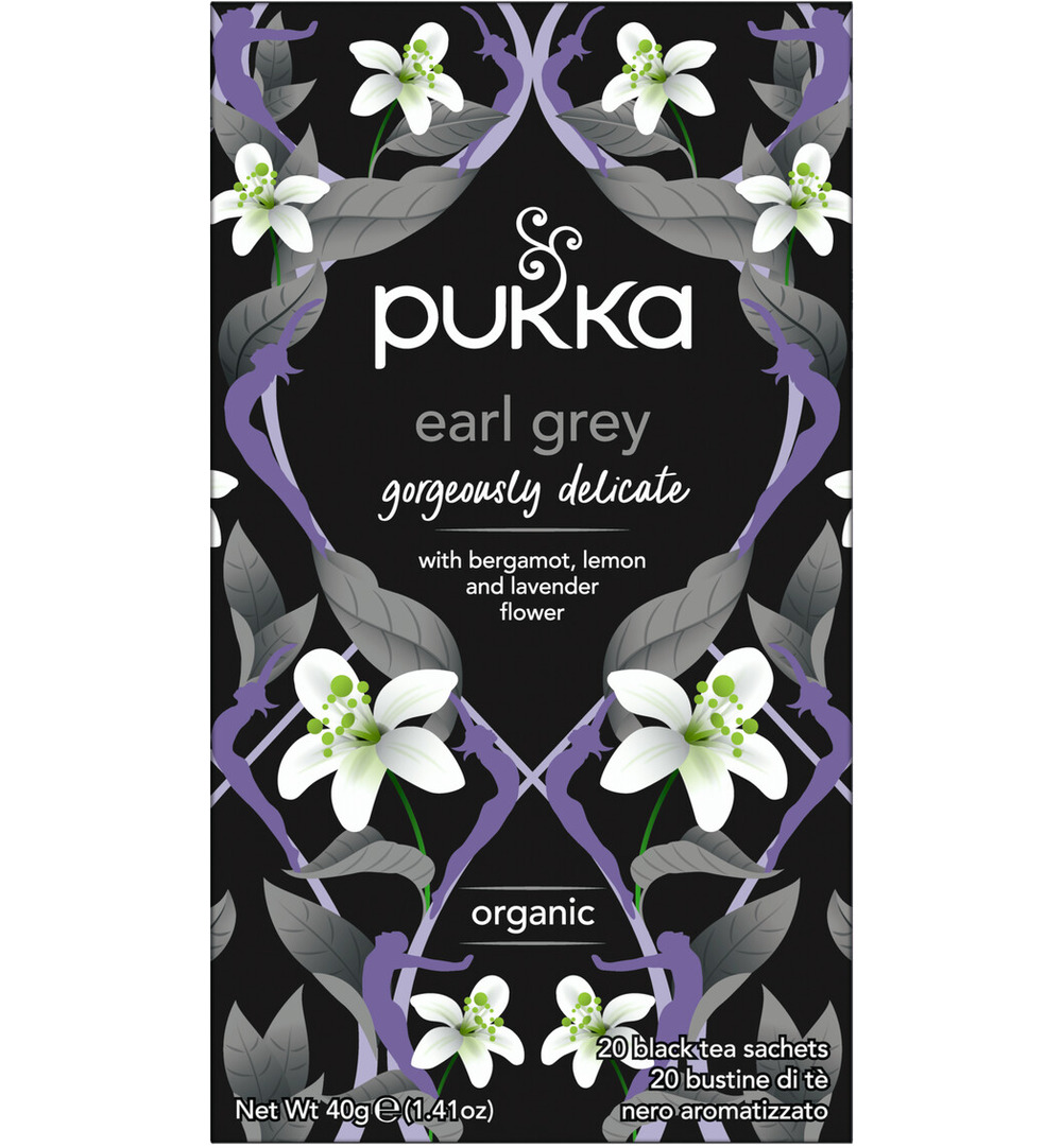 Pukka Organic Teas Earl Grey Bio (20 zakjes)