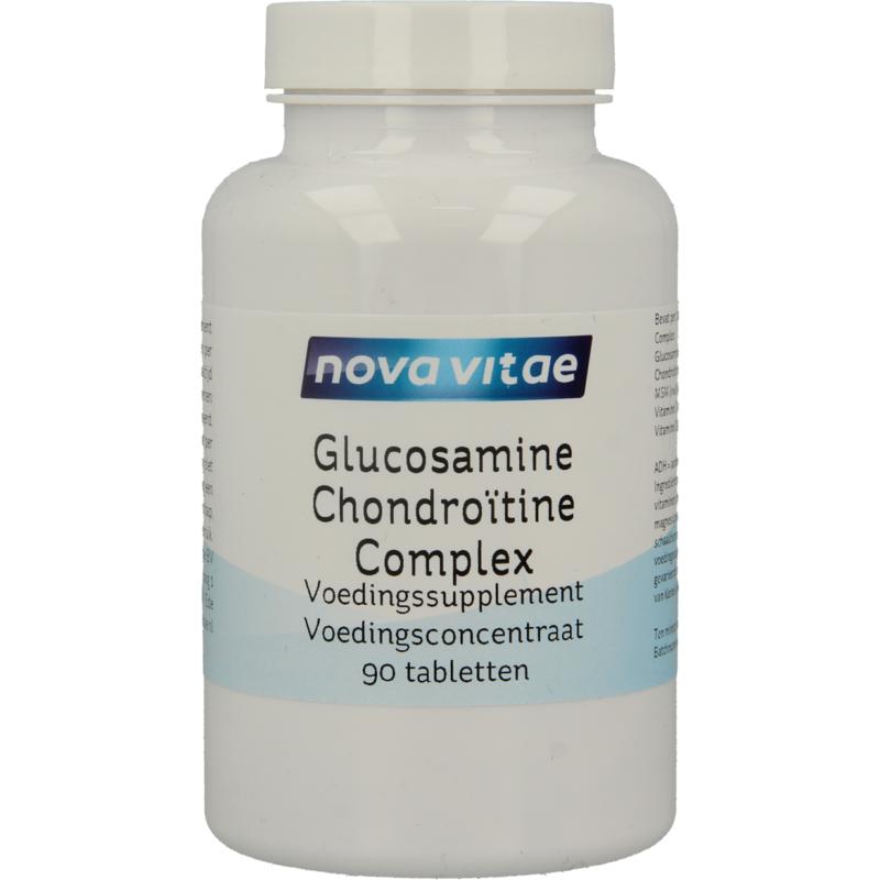 Nova Vitae Glucosamine chondroitine compl ex met MSM (90 tabletten)