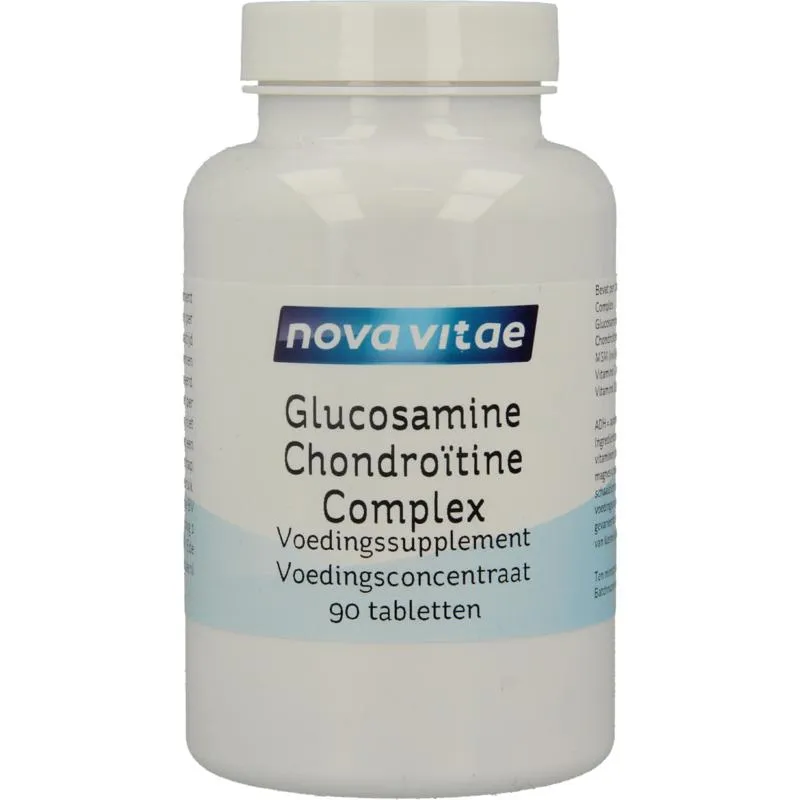 Nova Vitae Glucosamine chondroitine compl ex met MSM (90 tabletten)