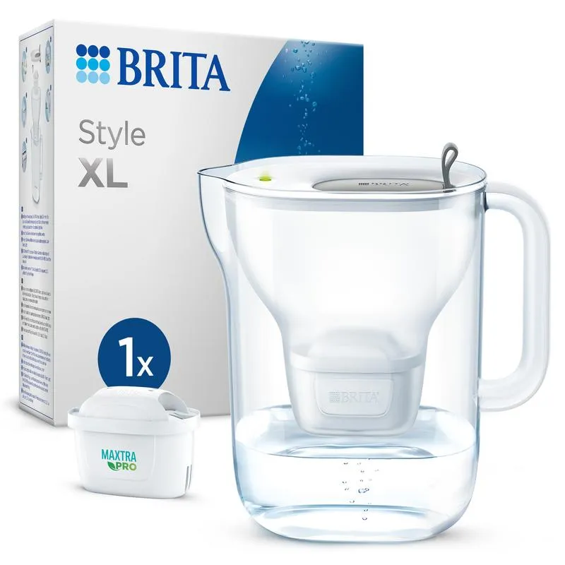 Brita Waterfilterkan style XLgrey (1 stuk)