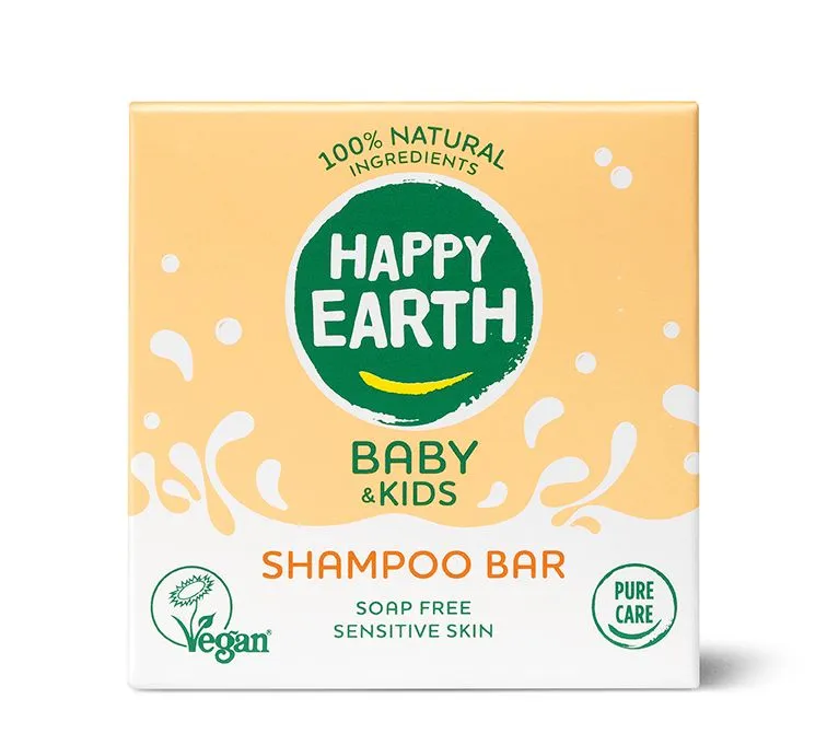 Happy Earth Shampoobar voor baby & kids (50 gr)