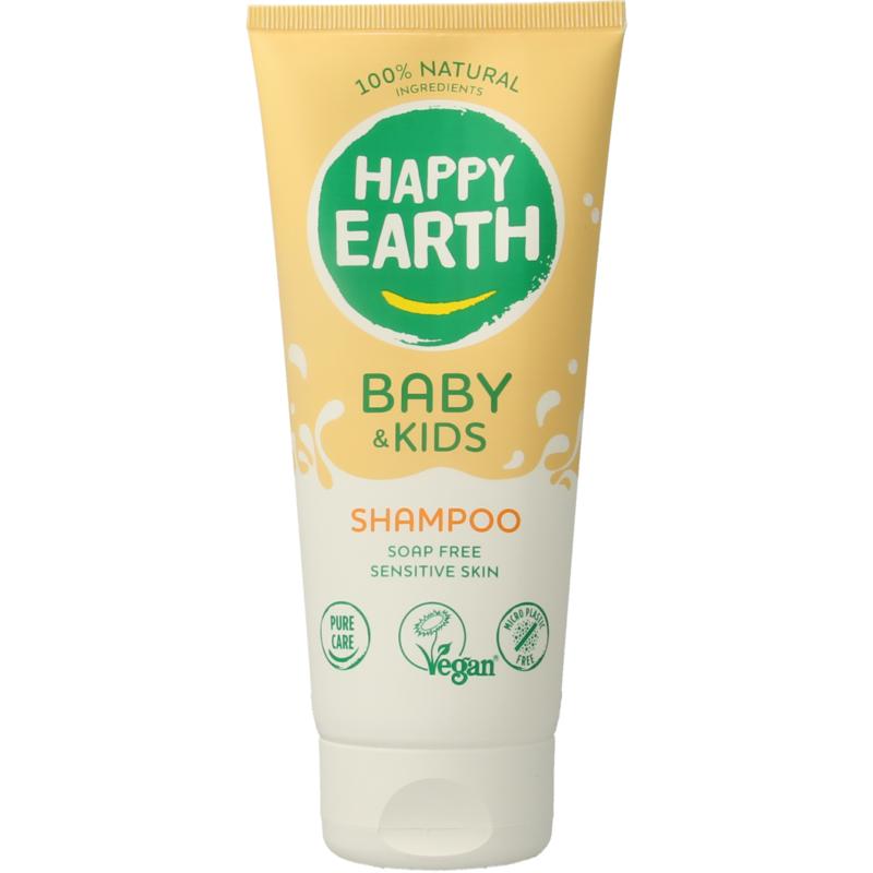 Happy Earth Shampoo voor baby & kids (200 ml)
