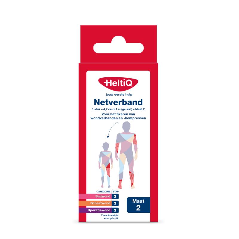 HeltiQ Netverband 4,2 cm x 1m (1 stuk)