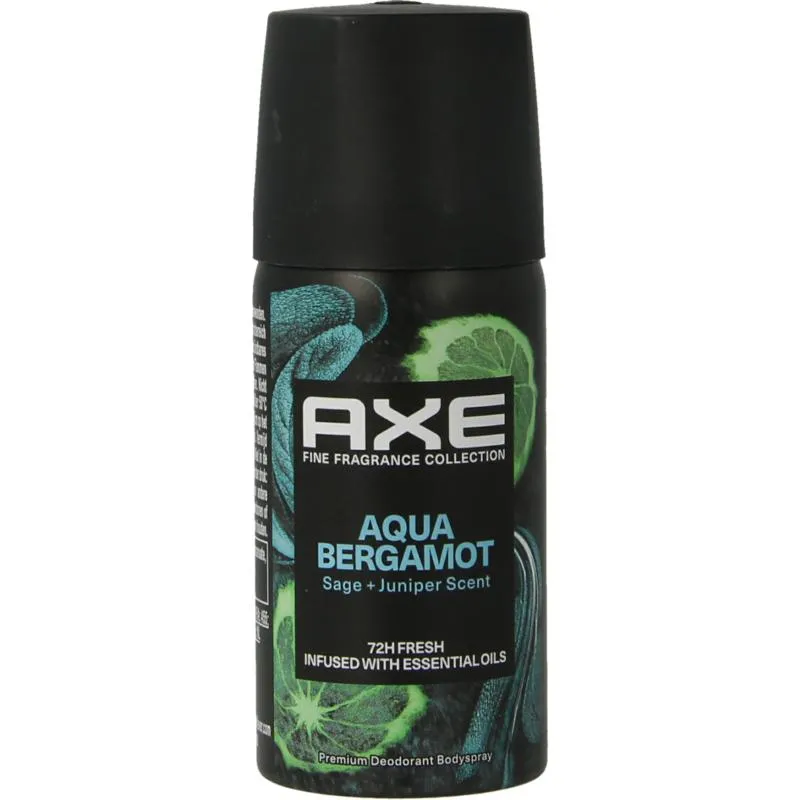Axe Deo bodyspray aqua bergamot (35 ml)