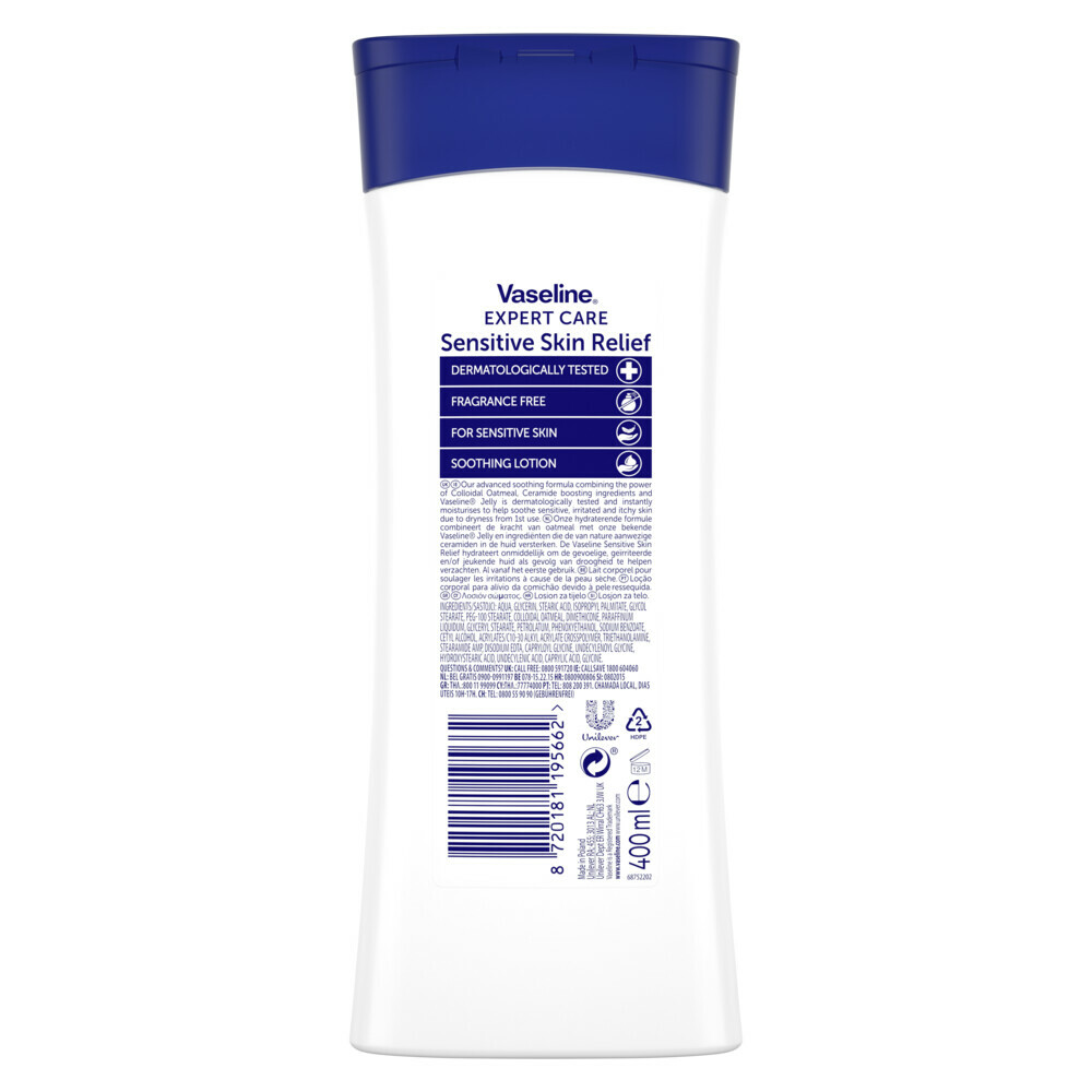 Vaseline Expert care bodylotion sensitive (400 ml)