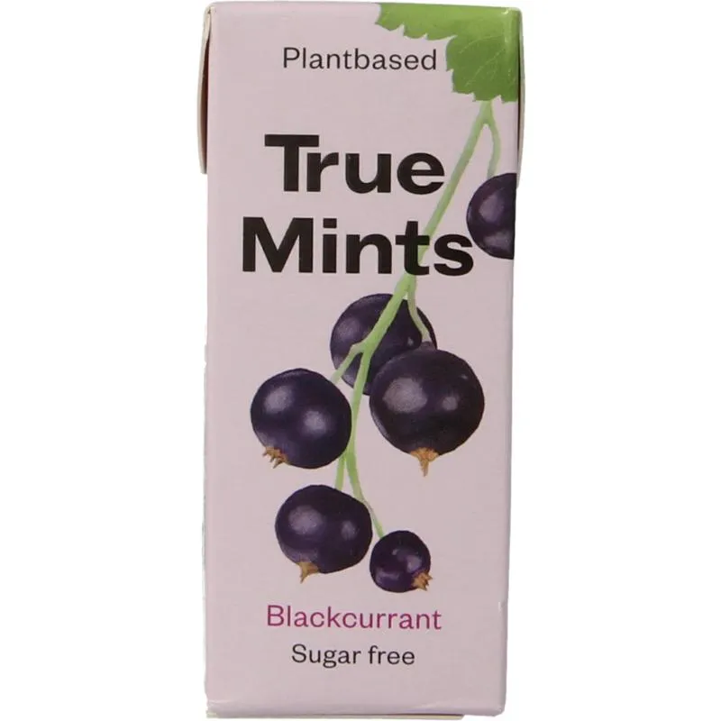 True Mints Blackcurrant suikervrij (13 gr)
