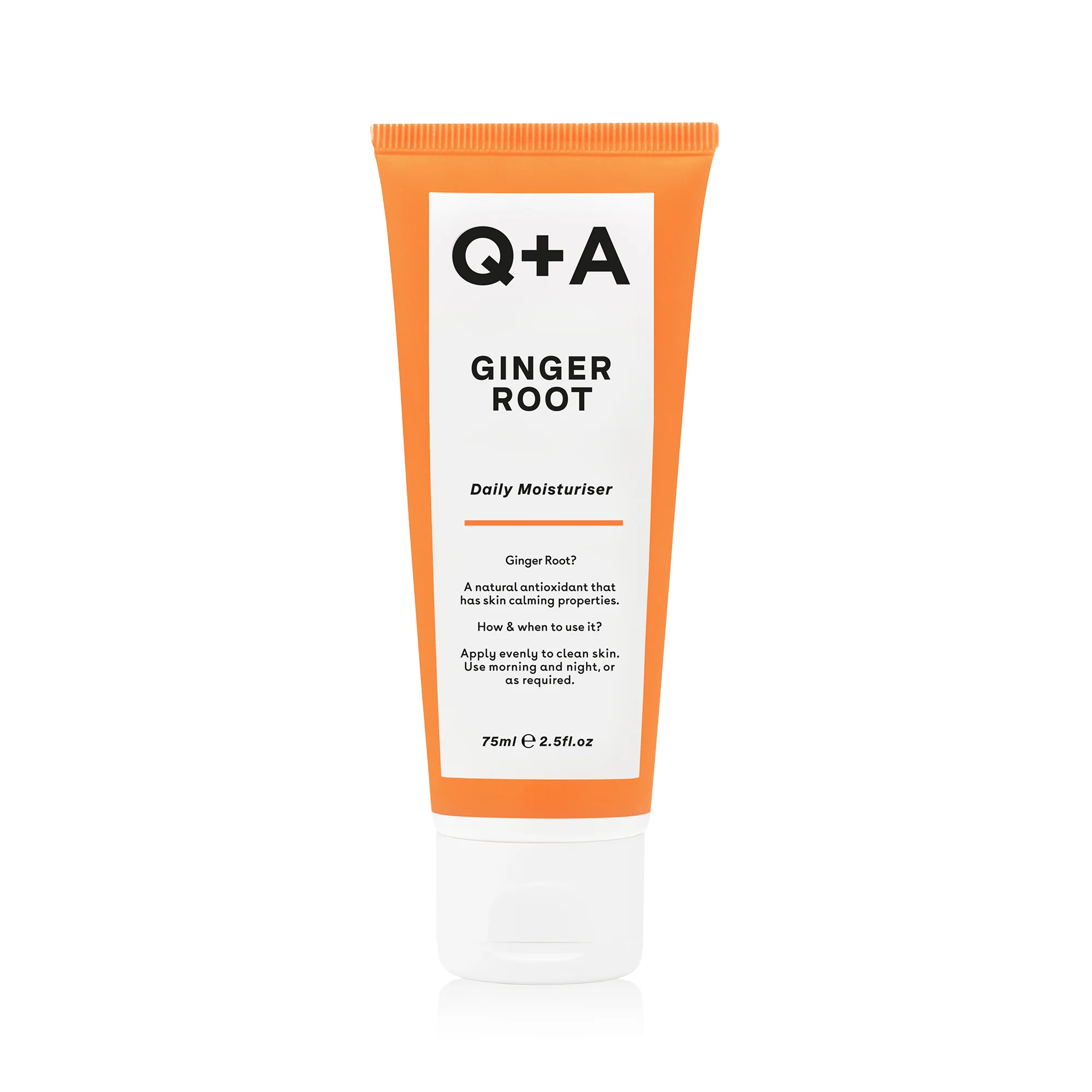 Q+A Ginger Root Daily Moisturiser (75 ml)