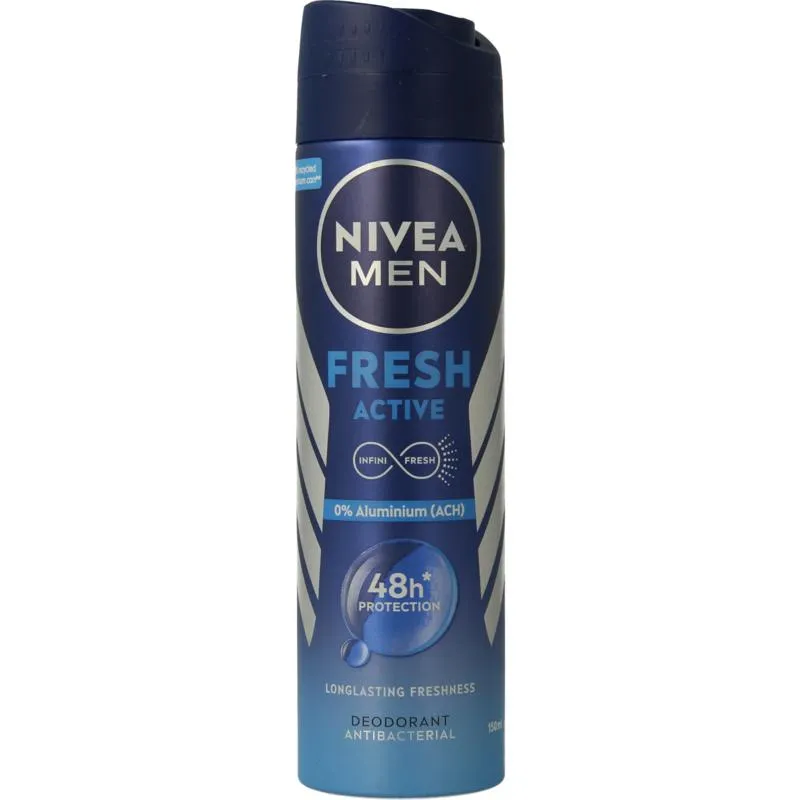 Nivea Nivea men deodorantspray fresh active (150 ml)