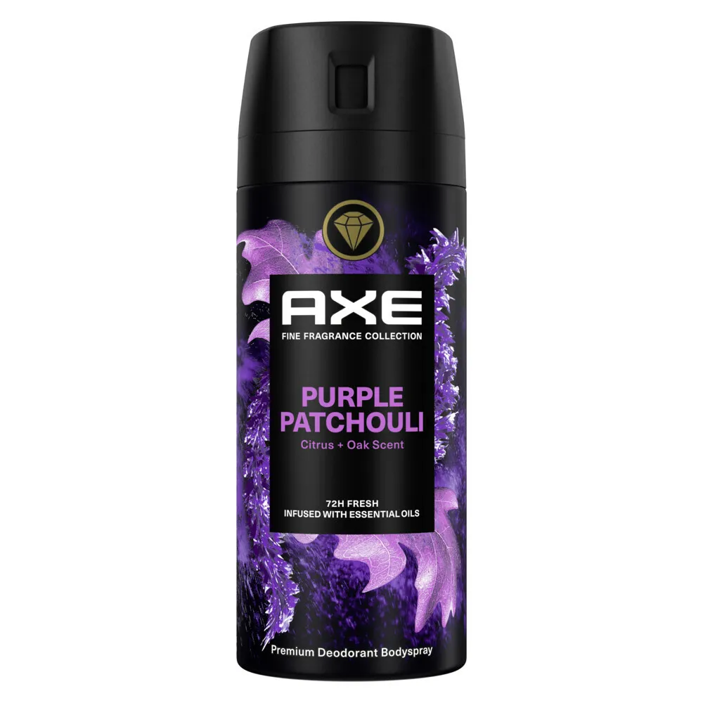 Axe Body spray purple patchouli (150 ml)
