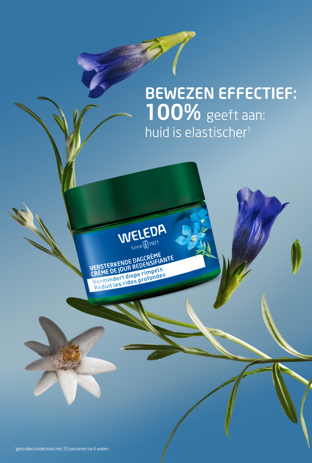 WELEDA Blauwe gentiaan & edelweiss versterkende dagcreme (40 ml) - image 2