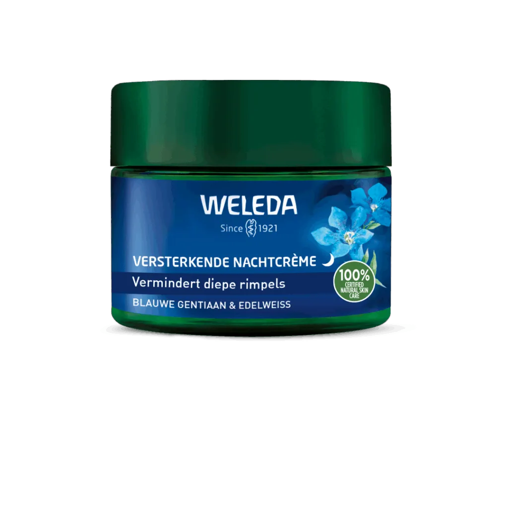 WELEDA Blauwe gentiaan&edelweiss versterkende nachtcreme (40 ml)