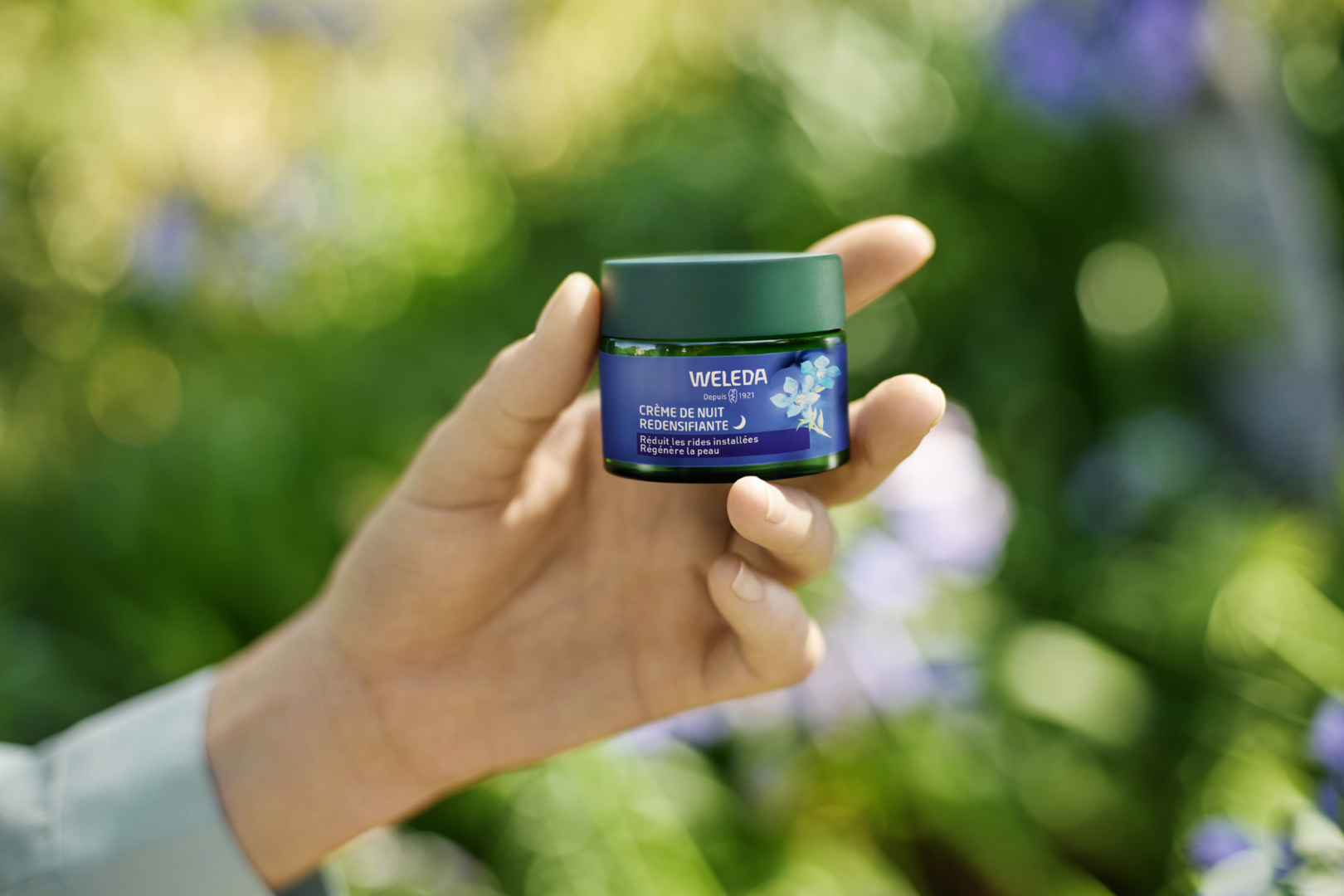 WELEDA Blauwe gentiaan&edelweiss versterkende nachtcreme (40 ml) - image 3