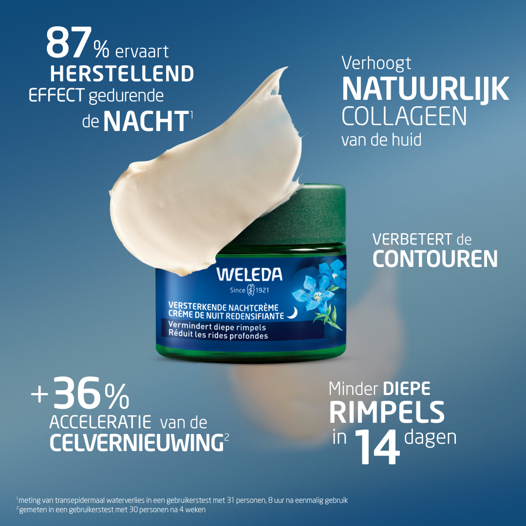 WELEDA Blauwe gentiaan&edelweiss versterkende nachtcreme (40 ml) - image 5