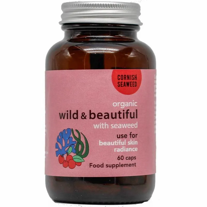 Cornish Seaweed Wild & Beautiful bio (60 capsules)