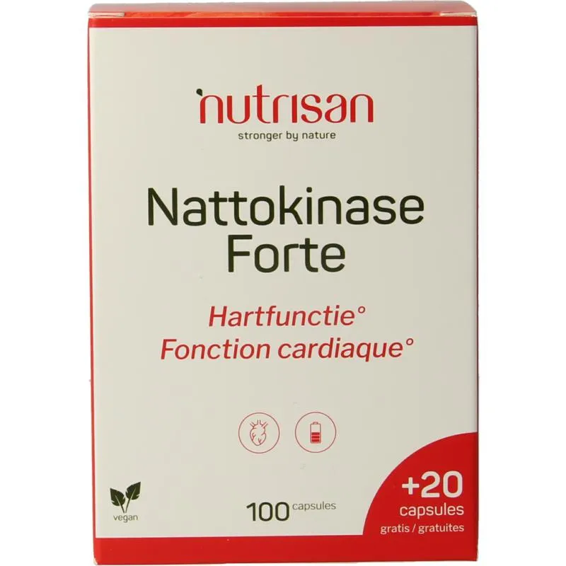 Nutrisan Nattokinase forte 100mg (120 capsules)