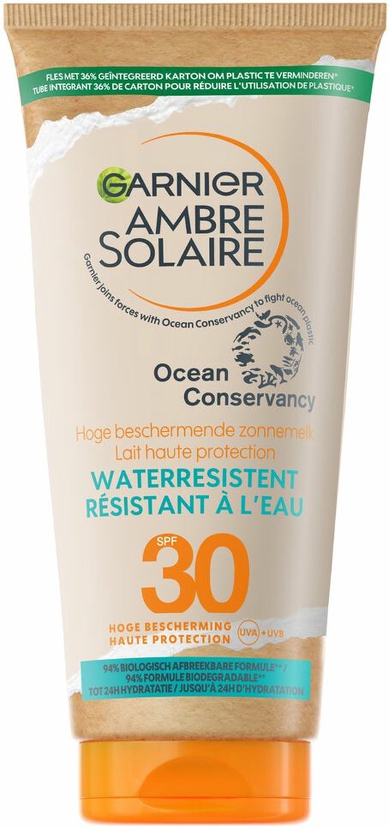 Ambre Solaire Zonnemelk ocean protect SPF30 (175 ml)