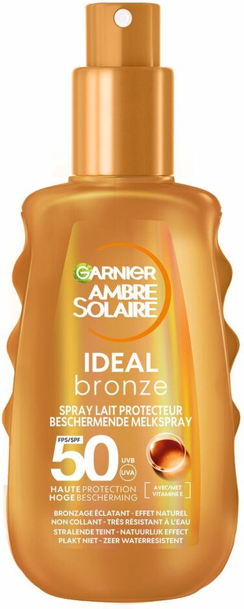 Ambre Solaire Melkspray ideal bronze SPF50 (150 ml)