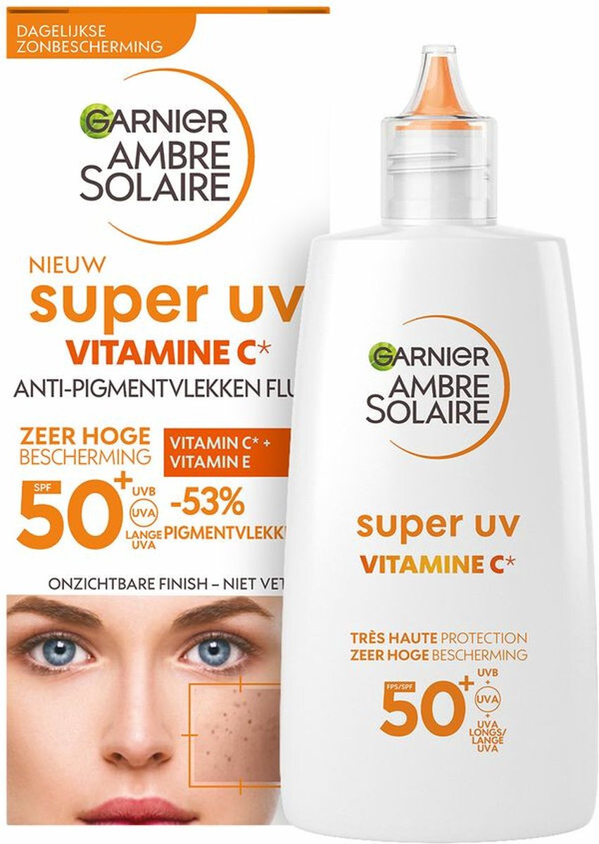 Ambre Solaire Fluid vitamine C super UV SPF5 0+ (40 ml)