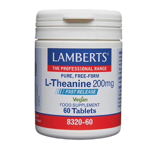 Lamberts L-Theanine 200mg (60 capsules)