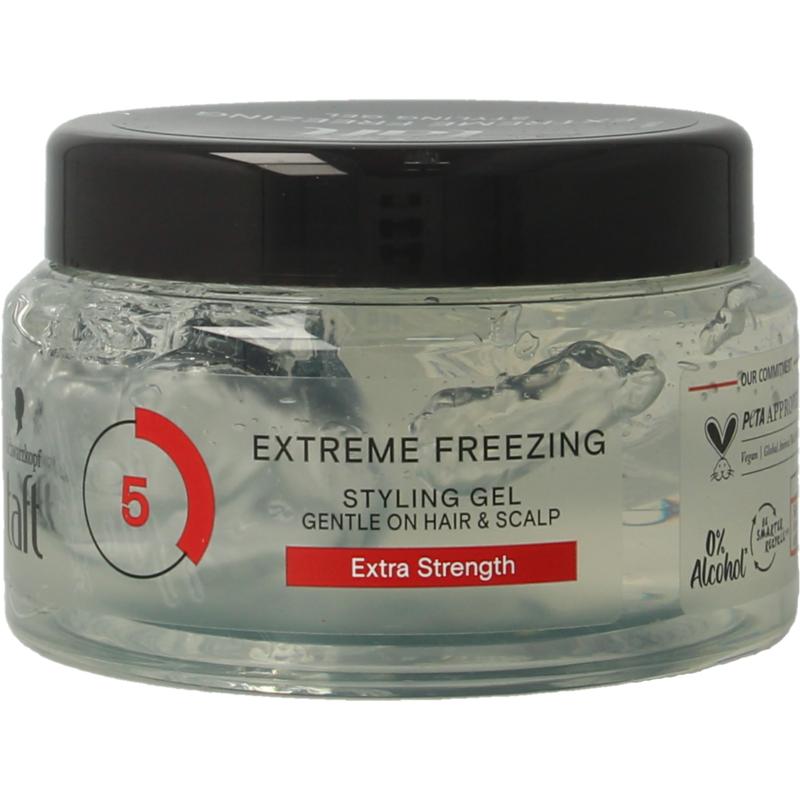 Taft Freezing gel extreme pot (250 ml)