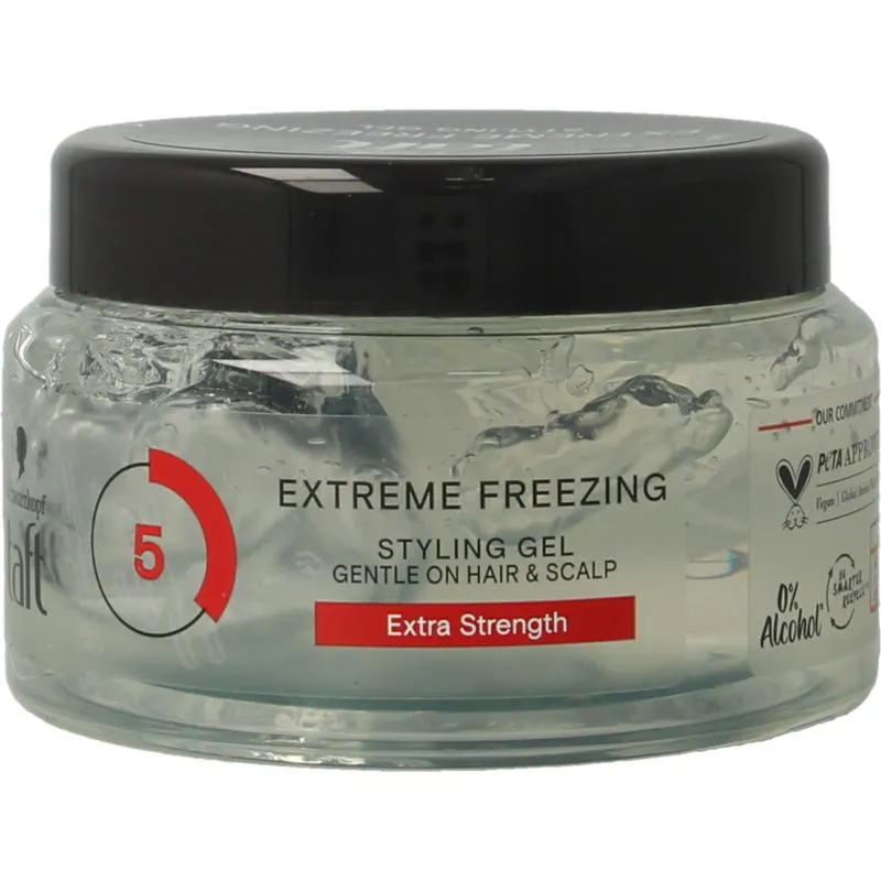 Taft Freezing gel extreme pot (250 ml)