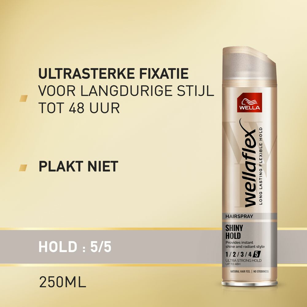 Wella Shiny hold hairspray ultra strong (250 ml)