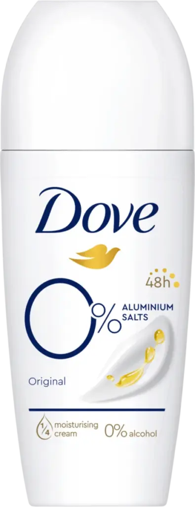 Dove Original 0% deodorantroller (50 ml)