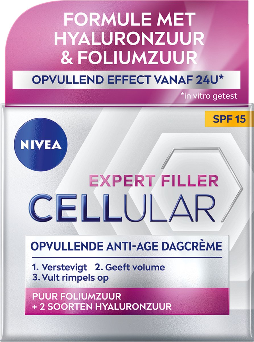 Nivea Cellular expert filler hyaluronzuur & foliumzuur (50 ml)