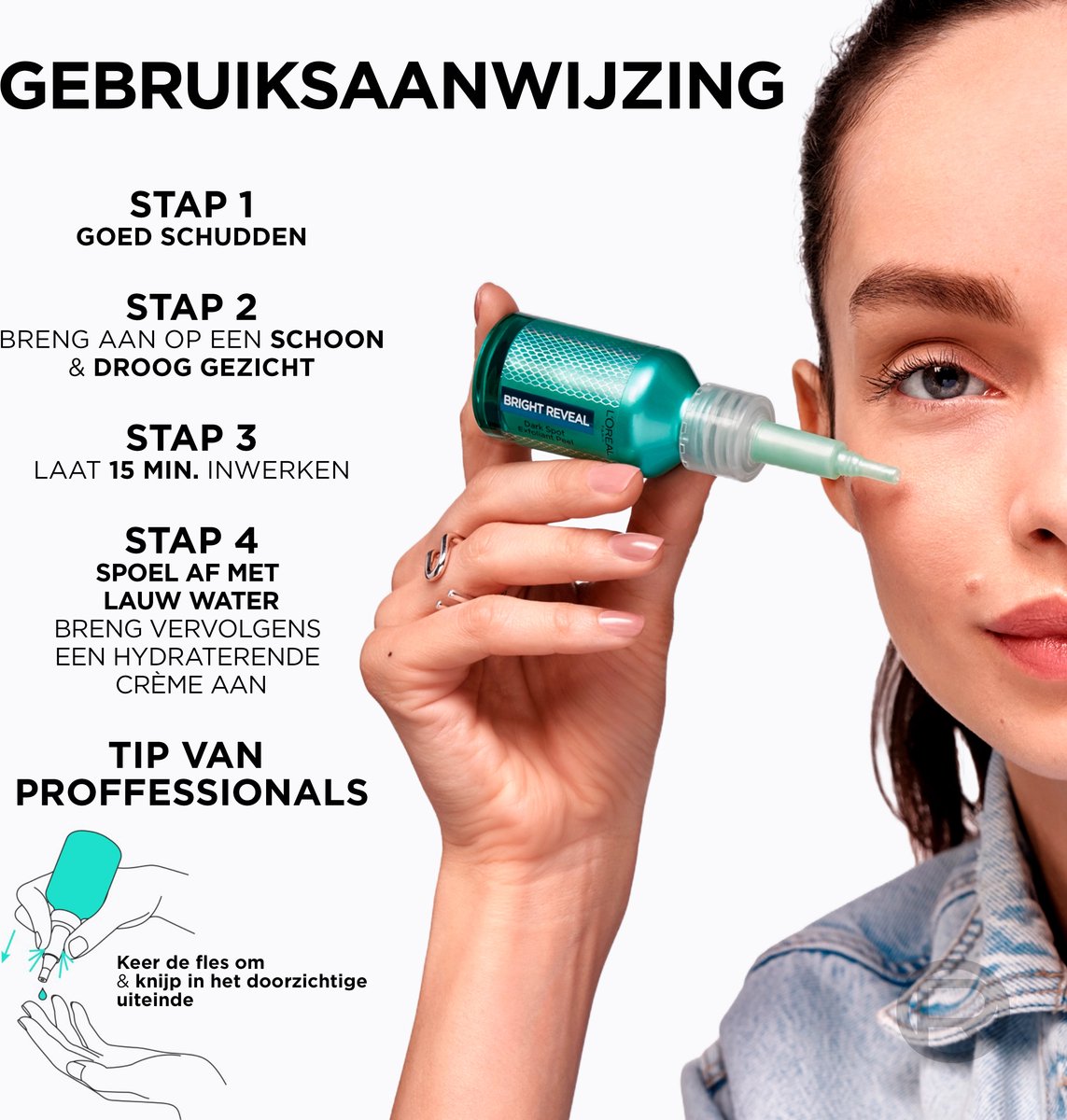 L'Oréal Bright reveal dark spot exfoli (25 ml)