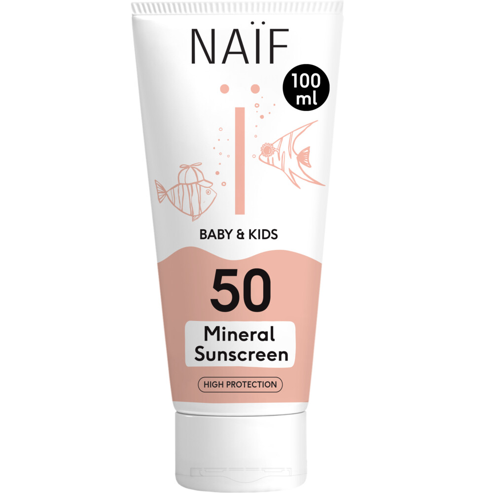 Naïf Zon baby & kids creme SPF50 (100 ml)