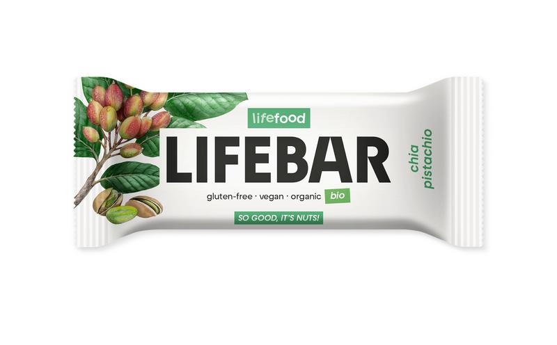 Lifefood Lifebar Chia Pistachio Bio Raw (40 gr)