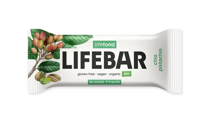 Lifefood Lifebar Chia Pistachio Bio Raw (40 gr)