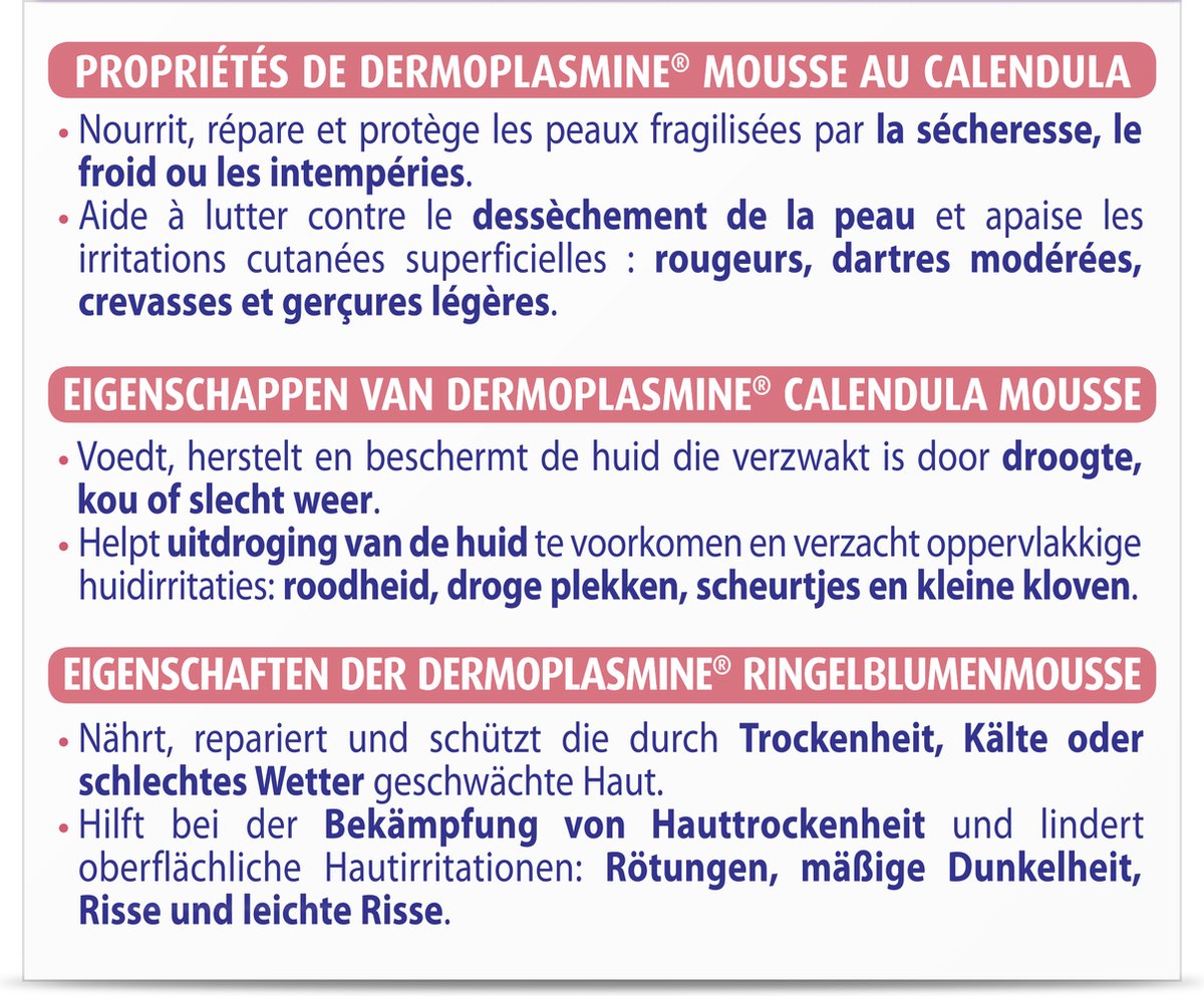Boiron Dermoplasmine calendula mousse (20 gr)